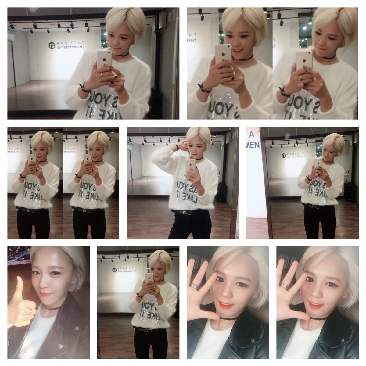 GirlsSol_T's tweet photo. #sol-t #솔티 #hangeoyl #한결 #청담동 #drive #앙고라 #가죽자켓 #메이크업 #가을날씨 #fall #fashion #협찬 #나쁜X #cuveball #hagang https://t.co/vsEkxNLdFl