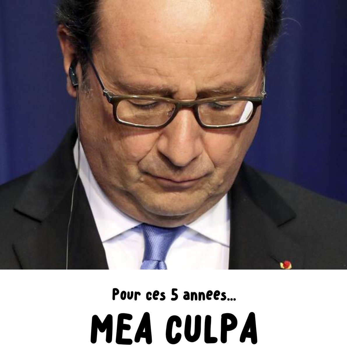 Si seulement il pouvait dire cela avant de se retirer ! #primairedroite #Primaire2016 #lr #HollandeDemission