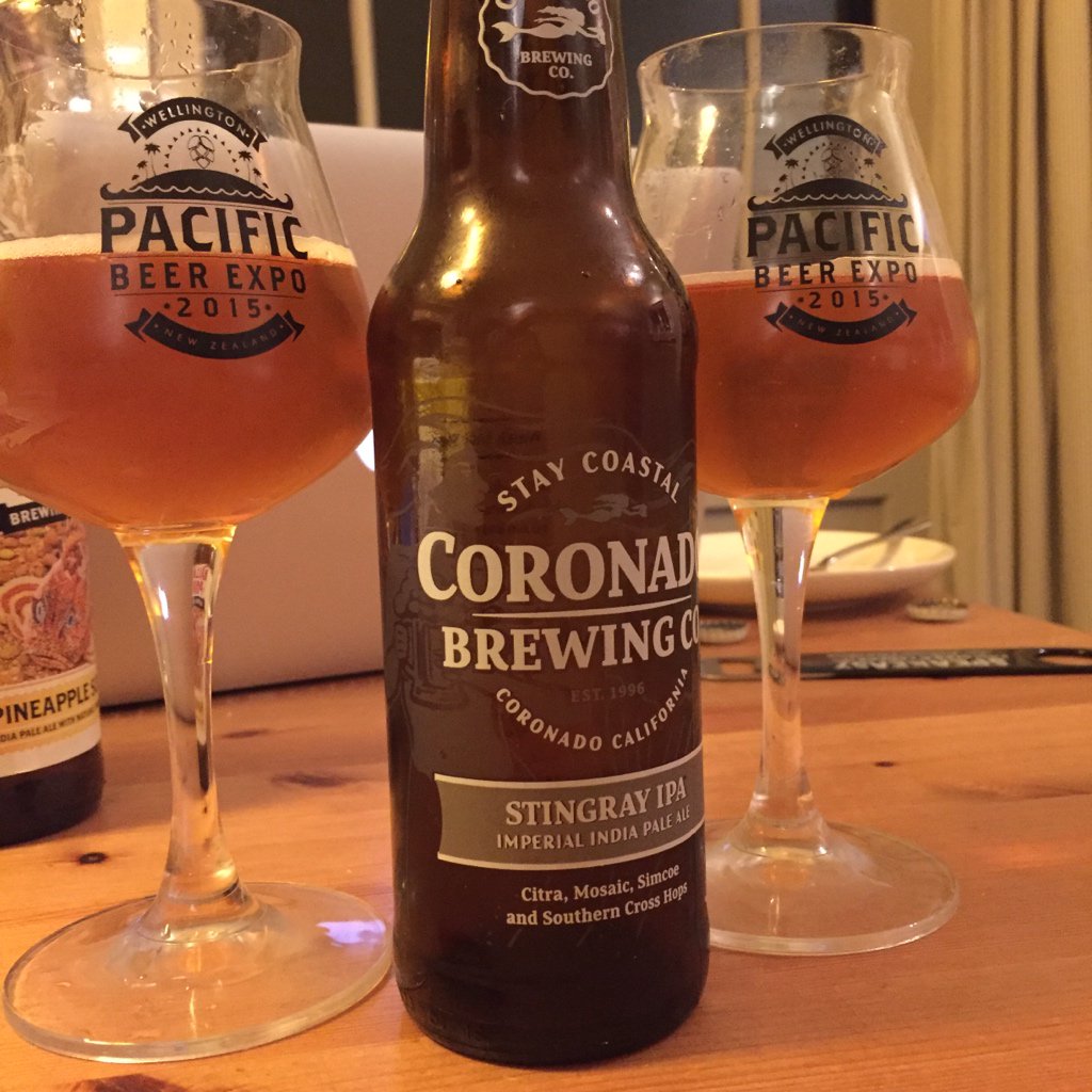 And we followed it up with a few more hops from <a href="/CoronadoBrewing/">Coronado Brewing Co.</a>