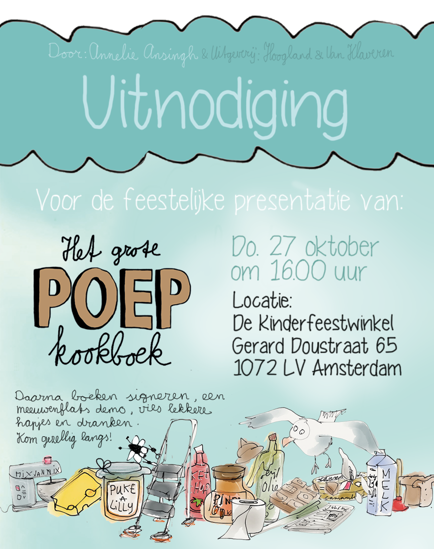 Kom op 27 oktober naar de boekpresentatie van het eerste exemplaar