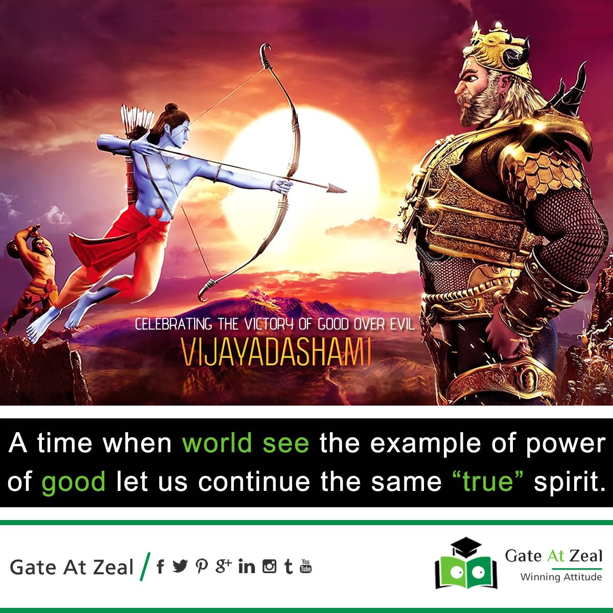 WinningZeal's tweet photo. #HappyDussehra https://t.co/RDRbTChoAT