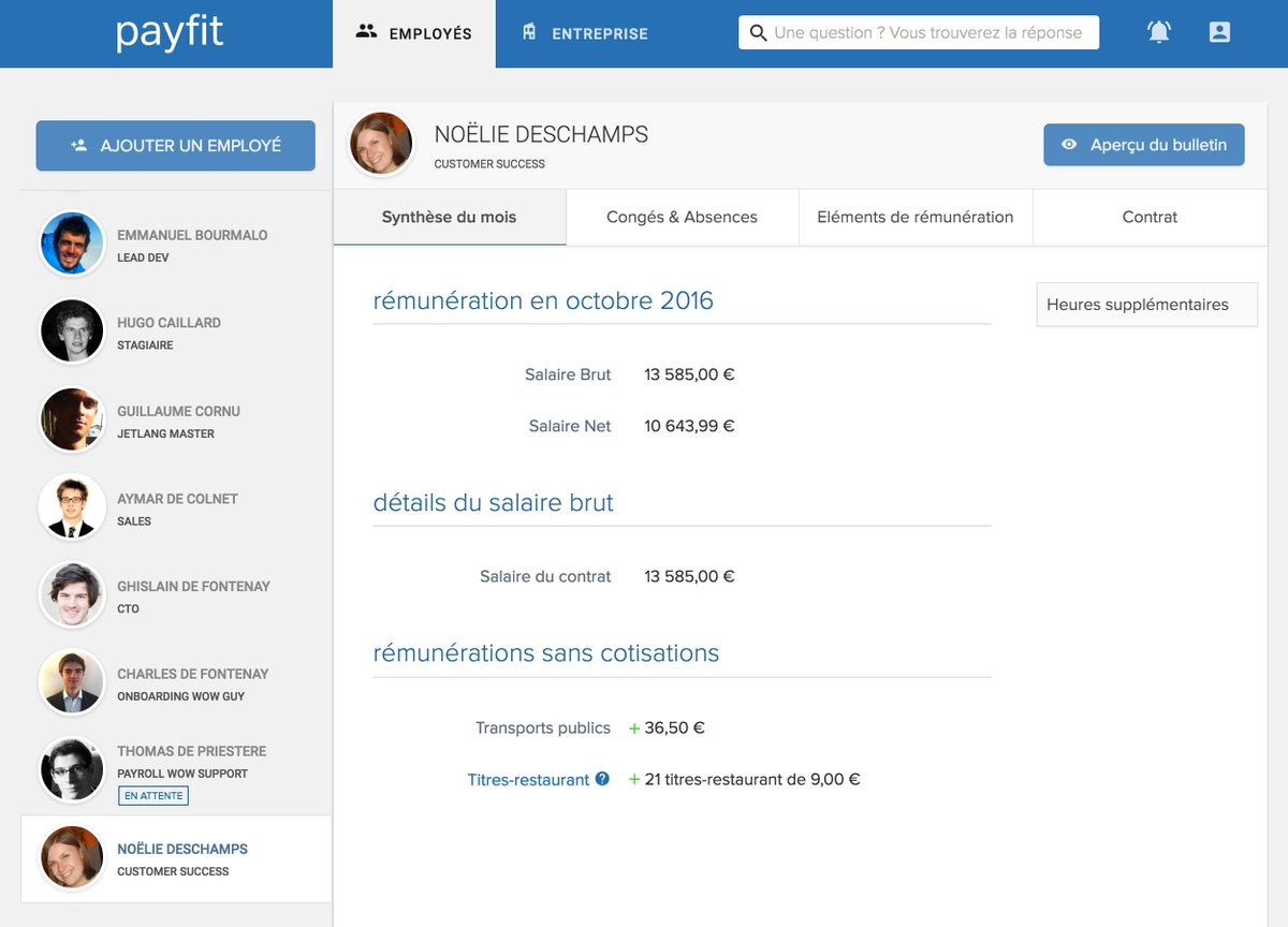 PayFit France tweet media