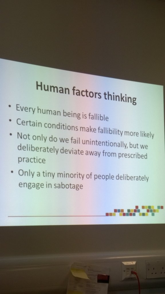 ComHospNetwork's tweet image. Interesting slides #humanfactors