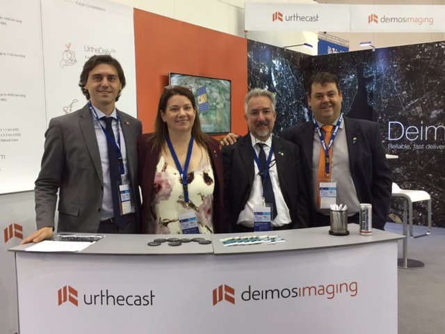 rainvill's tweet photo. Come meet the @UrtheCast &amp; @deimosimaging team at #intergeo2016 and find out more about our satellite imagery solutions. https://t.co/lFUzUWpRPb