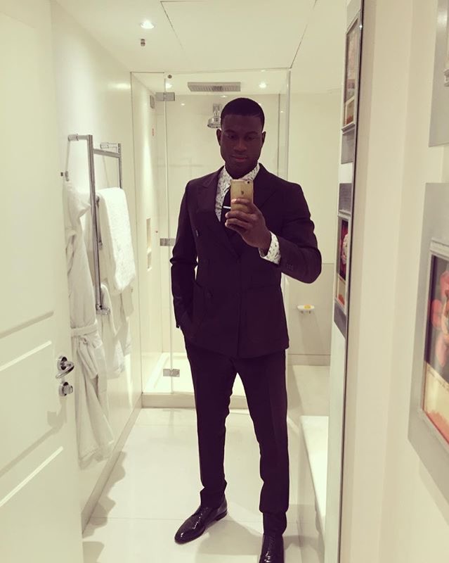 Got myself a new tux, be prepared for date night, <a href="/thedaringhale/">Cora Hale</a>.