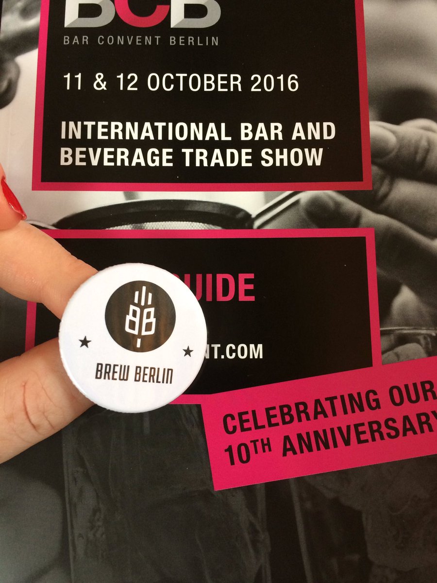 BrewBerlin's tweet photo. We're here! We're ready! Let's do this! #barconventberlin #brewberlin #bartendersxmas https://t.co/jKEtApVznr