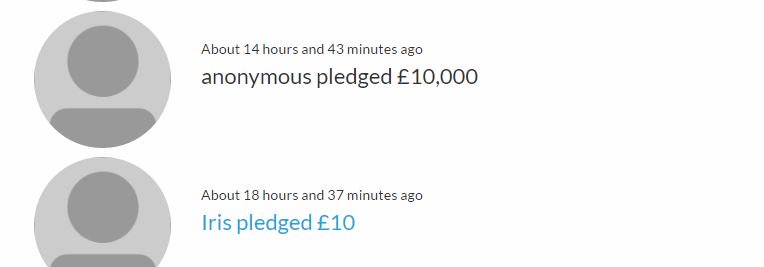 OMGoddess! Just received a mindblowing donation to #buildyourcinema - we're now near 50% of our target! crowdfunder.co.uk/starandshadow