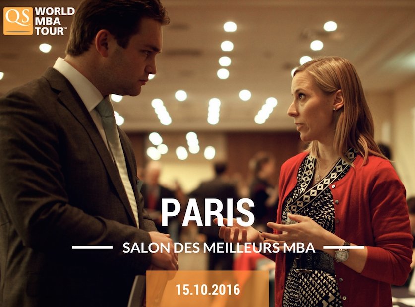 Envie d'accélérer votre #carrière? Trouvez votre #MBA idéal le samedi 15 Octobre #QSMBATour #Paris  bit.ly/2byMO2n