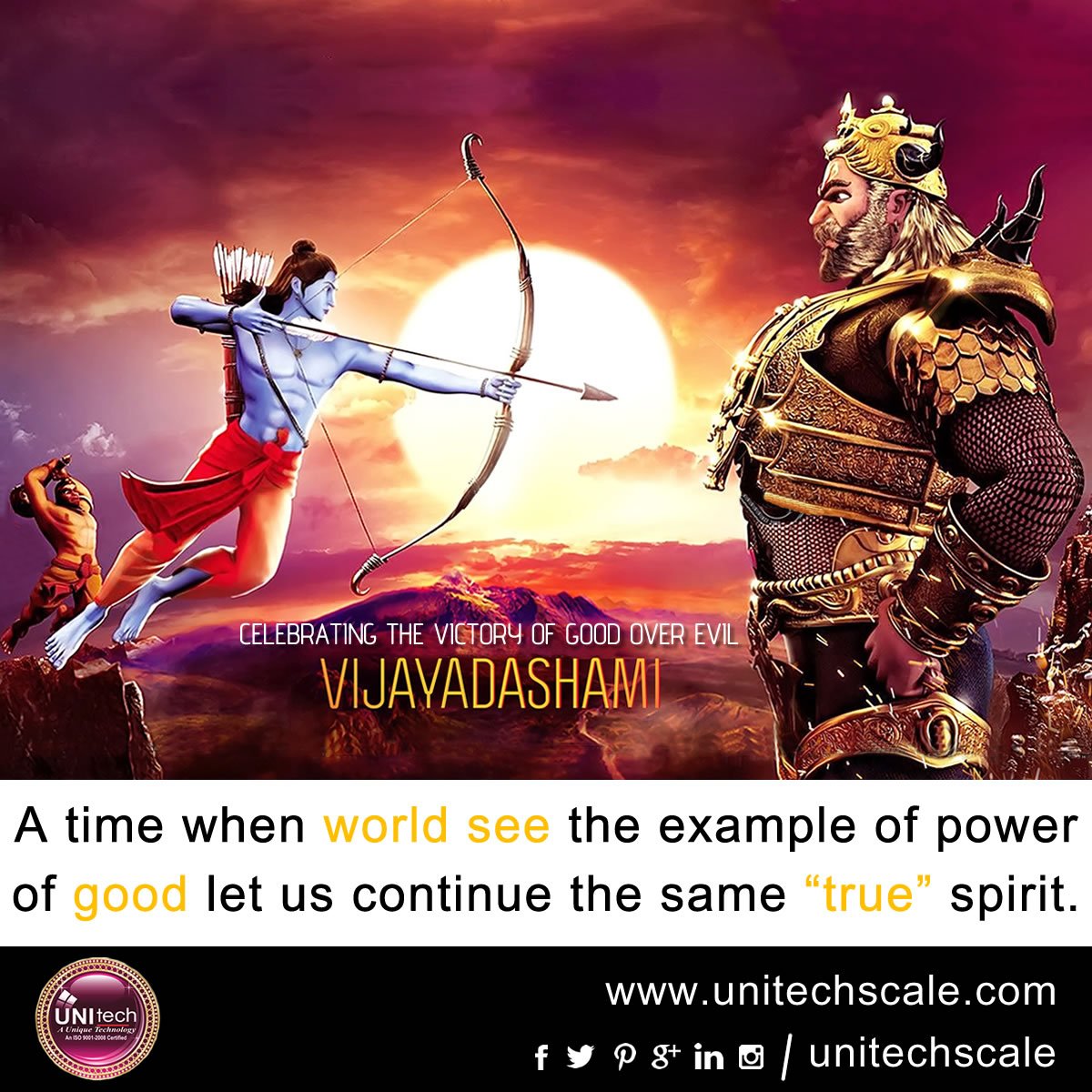 UnitechScale's tweet image. #HappyDussehra