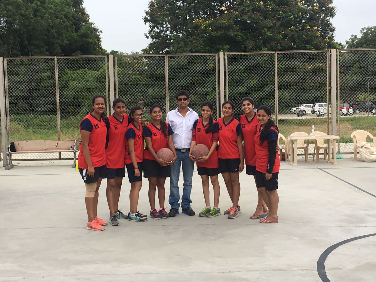 HLICofficial's tweet photo. Our Basketball (Girls) team wins Second prize at Ahmedabad University Basketball tournament. #HLICAchievements https://t.co/vch6JBy0l2