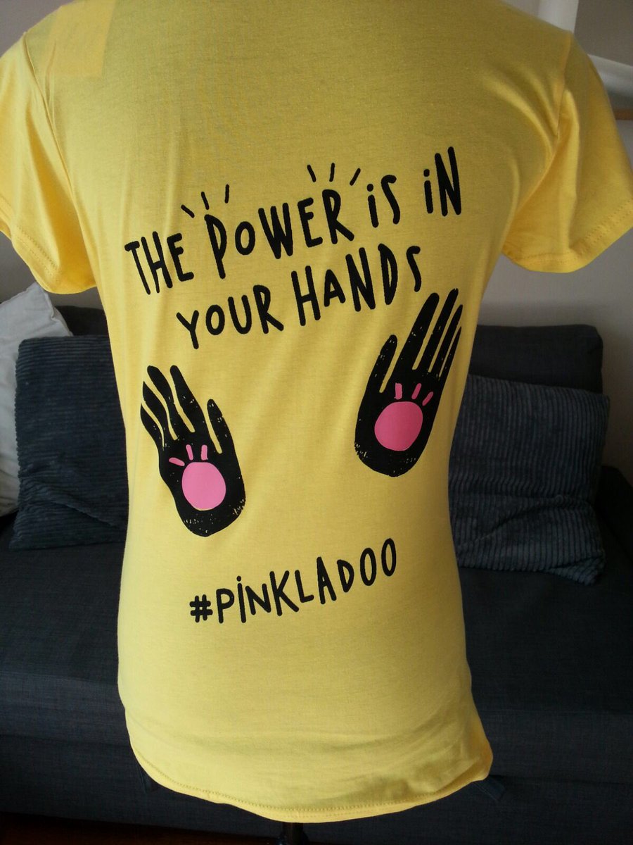PengDesigns's tweet image. Screen printed tee's @PinkLadoo #happycustomer