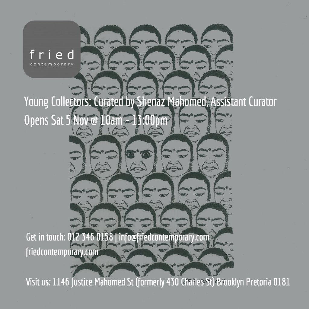 fried_gallery's tweet photo. Young Collectors |Sat 5 Nov @ 10am - 13:00pm Concludes Sat 12 Dec 2016 @10am - 2pm #art #gallery #pretoria #fried_contemporary #collectors https://t.co/PoQbqzmiip