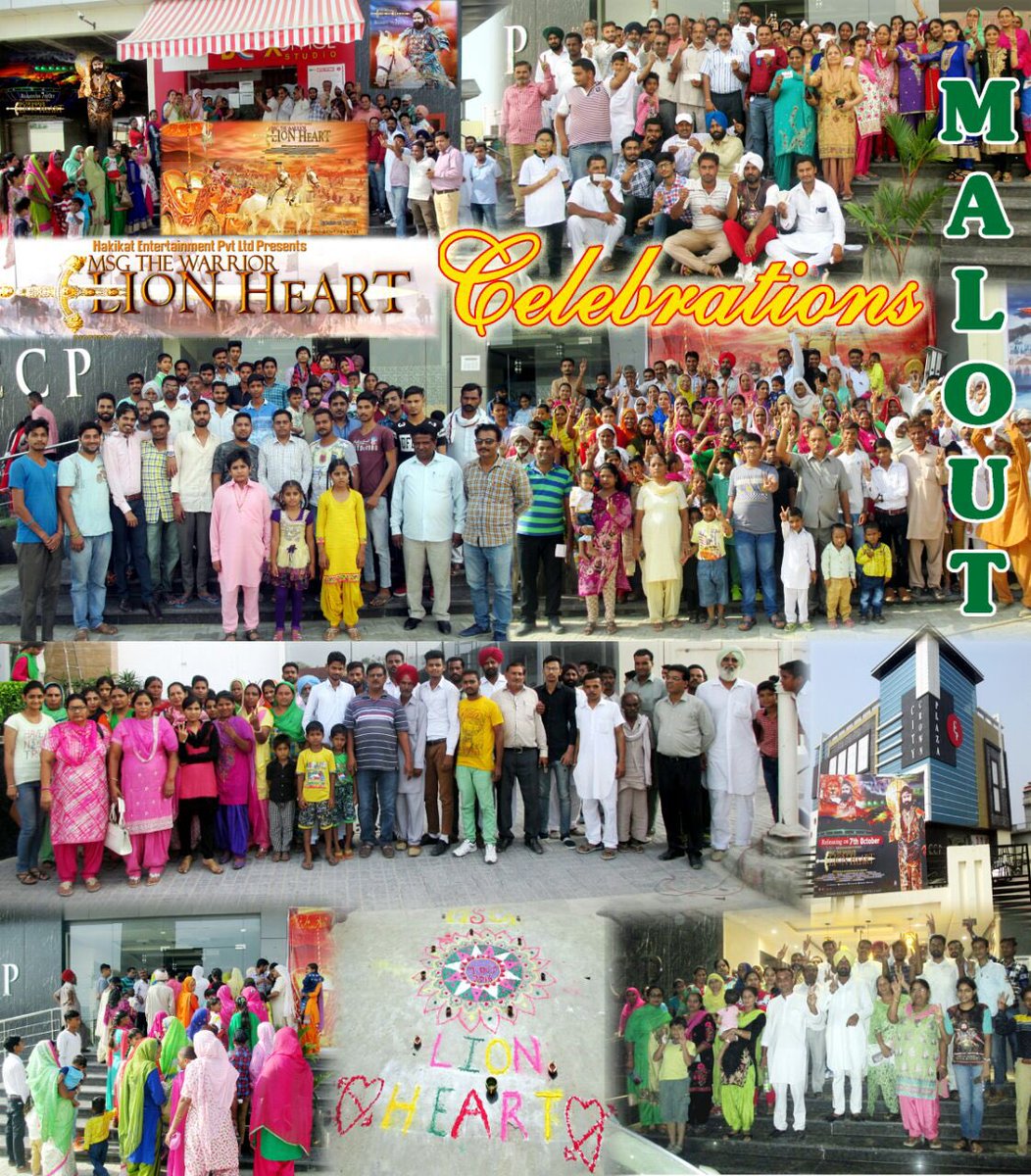 Gurmeetramrahim's tweet photo. #LionHeartWinningHearts God bless you all https://t.co/WIV0oufWoJ