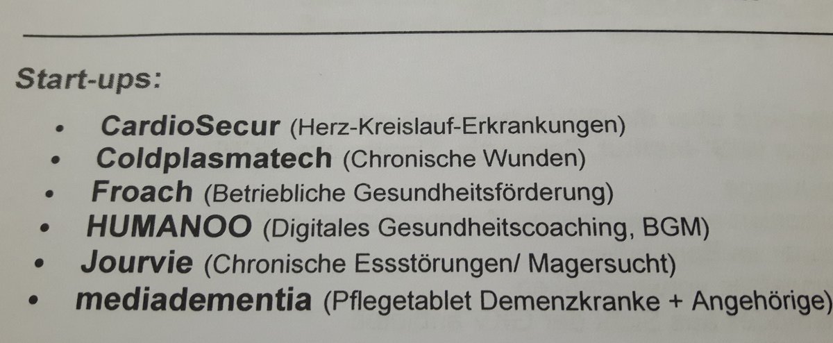 Health20Berlin's tweet photo. Jetzt: #StartupPitch beim #Kochduett: 
https://t.co/s3lmyEAf4J @CardioSecur @HumanooApp @Jourvie_app #Froach #coldplasmatech #mediadementia https://t.co/VxdgfbcTKn