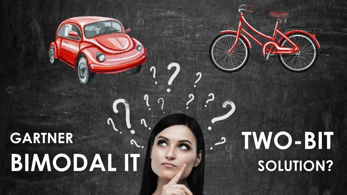 JanneVihervuori's tweet image. Problem: Enterprise IT is complex and poorly communicated. Does #Bimodal IT approach help or not? I prefer #3Mode slideshare.net/bilot/bilot-3m…