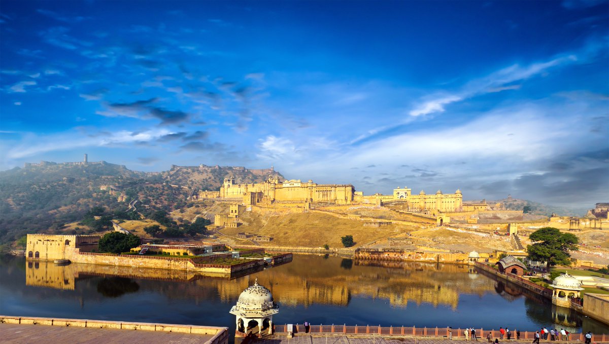 TrueTravel_'s tweet image. Amber Fort, the most precious gem of Jaipur, India.. #ExploreIndia #TuesdayTravelInspiration #Wanderlust #Jaipur