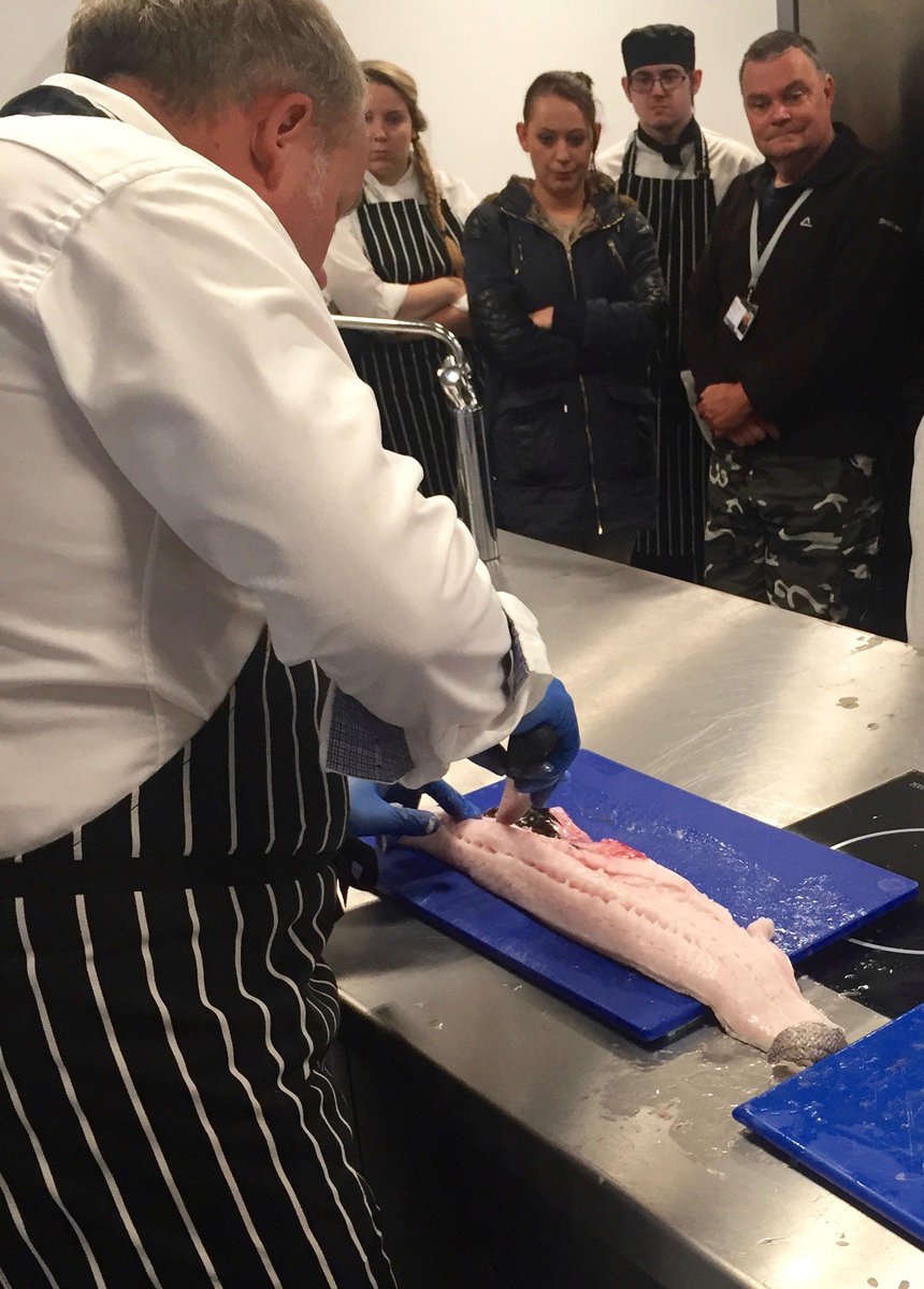 A big 👍 to @AOSeafood for todays #Fish &amp; #Shellfish masterclass with our #Hospitality &amp; #Catering Department @Roots_AccRoss!