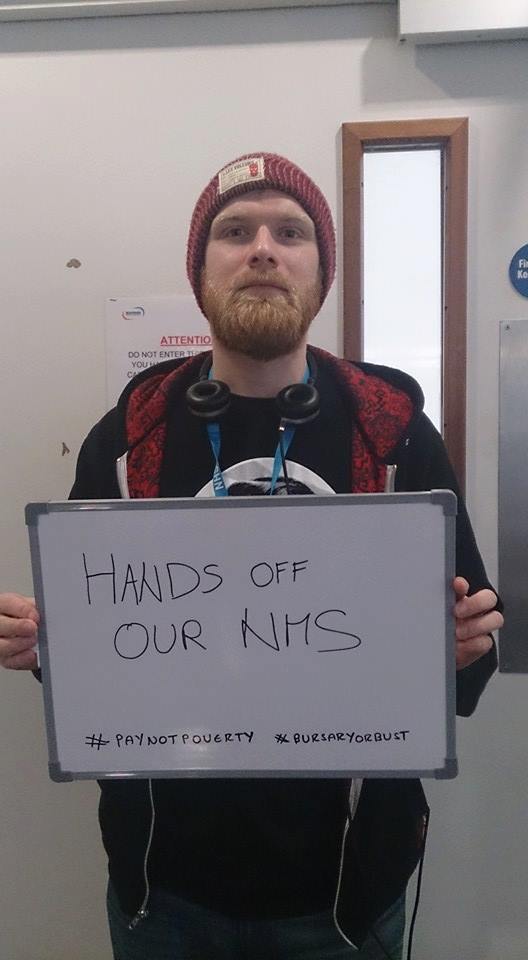 MarxistStudent's tweet photo. An interesting and inspiring interview with Dan Langley from the #BursaryOrBust campaign @nurses4bursary https://t.co/gYywNEBQCJ https://t.co/NBFoeKlcn3