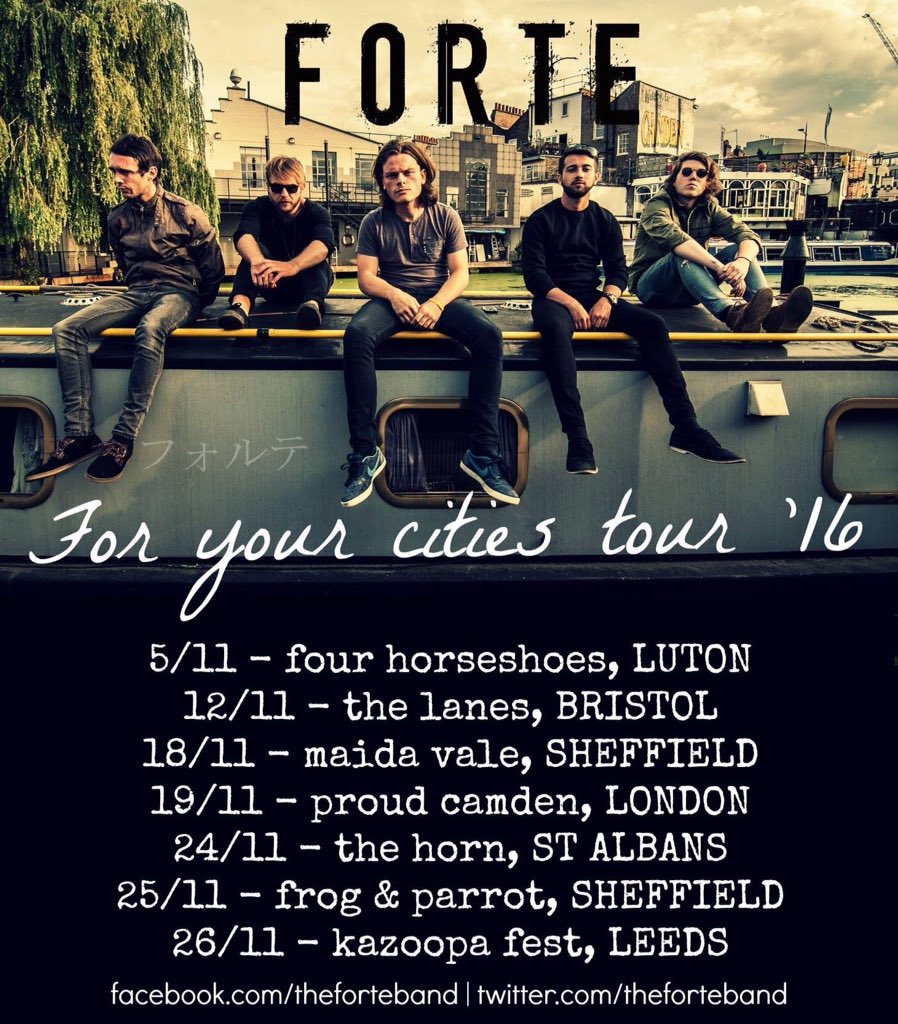 RT: Mini tour! Mini tour! Mini tour! #tour #uk #keepitforte