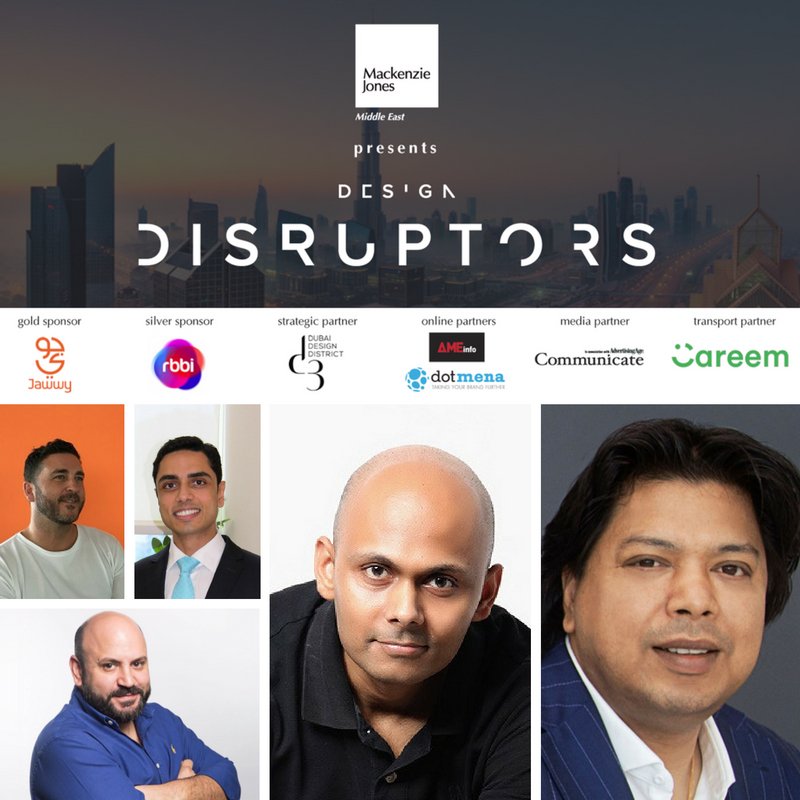 MackJonesME's tweet photo. Our panel of inspiring speakers at #DesignDisruptors screening tonight @d3Dubai #DigitalInnovation #MJdigital #DigitalDubai https://t.co/kLAutUoUwa
