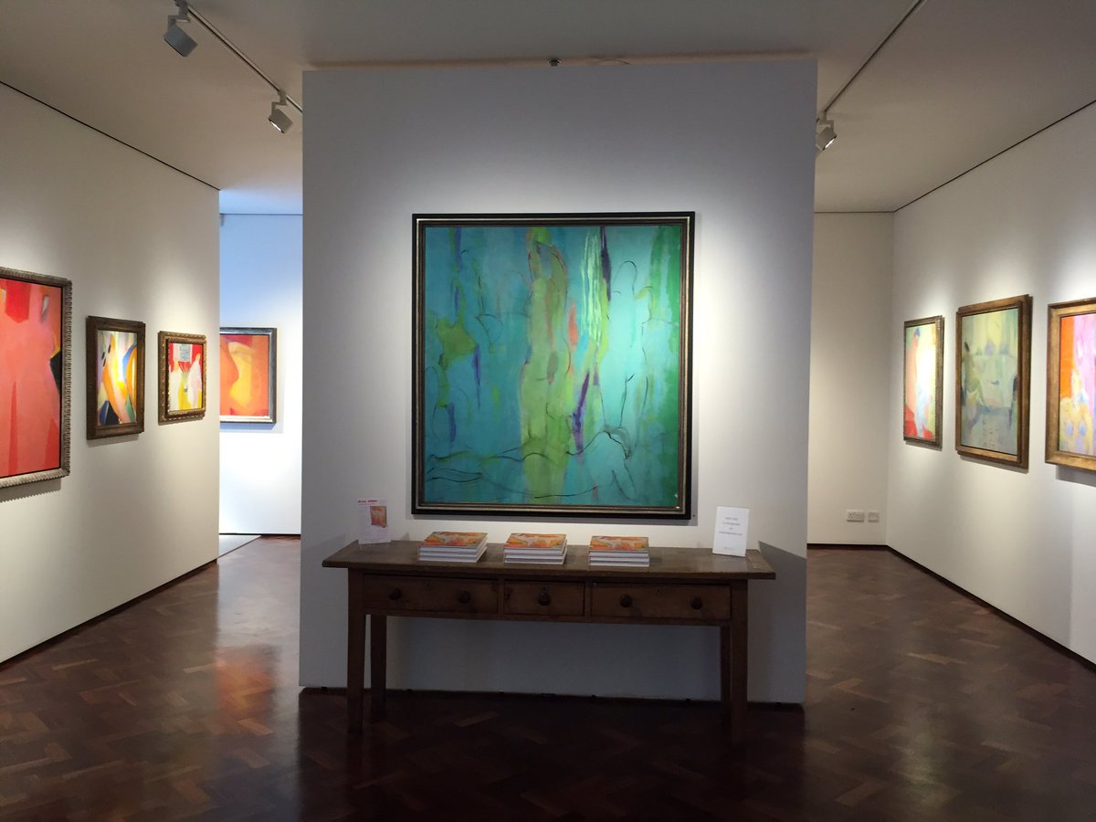 MessumsLondon's tweet photo. #rosehilton #exhibition #openingday #artofcelebration #power #love #fun #oiloncanvas #cornishpainter #nowonshow #art https://t.co/cqO0HDszaD