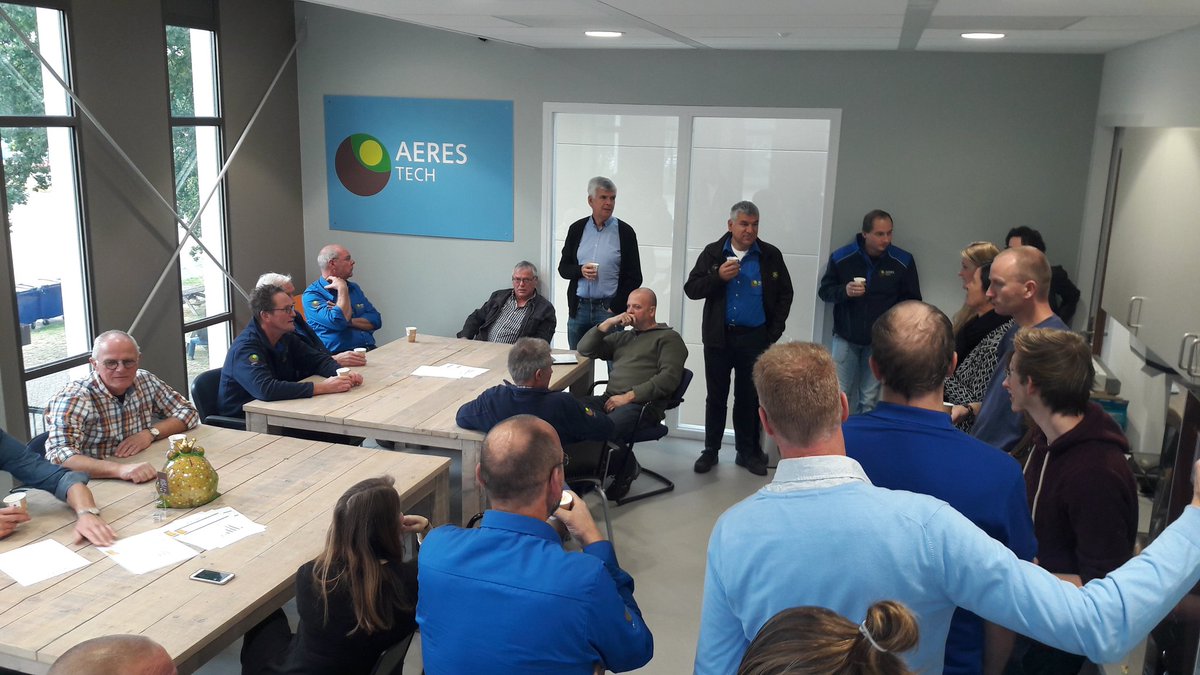 AeresTech's tweet photo. Opleiding met Toekomst! Dit jaar een record aantal deelnemers gestart aan een technische bbl opleiding bij Aeres Tech! #toekomstTECH https://t.co/lz6rGff1y1