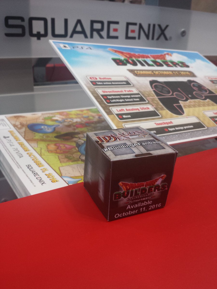 RiamuCelestrian's tweet image. DQ Builders Block #4: left at #NYCC at the far end of the SquareEnix booth, on 9/8/16. #BuildingAFanbase @DQDragonsDen #DQForMeToo