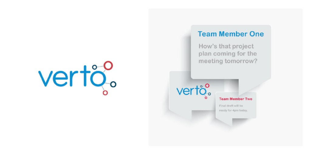 vertocloud's tweet image. #SaveTime trawling through #EmailThreads and #StayUpToDate and #ConnectedToYourTeam with #InstantMessaging on #Verto ow.ly/PVN13054vkt