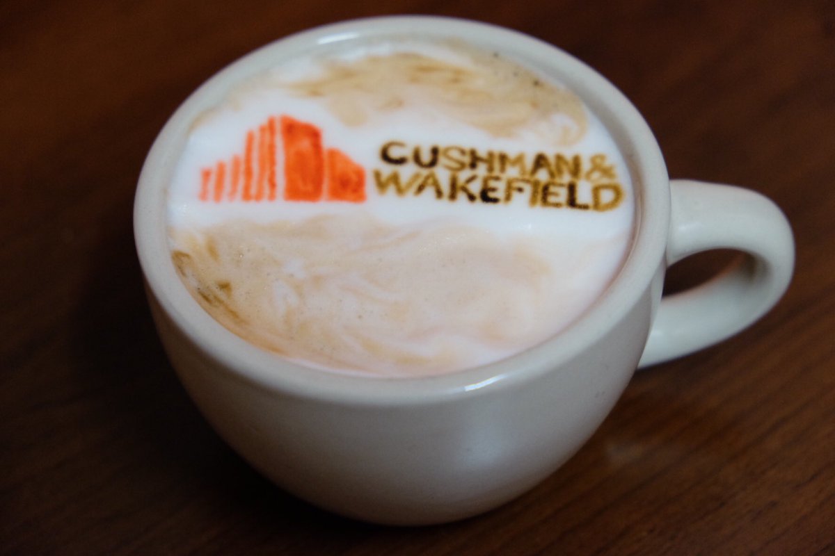 BarbiReuter's tweet photo. Shoutout to the #crejavaclub with thanks to @CushWake & @baristart_mike #CWcreates #CRE #coffee https://t.co/gtEAjE2GJr