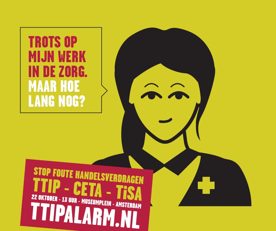 GreenpeaceNL's tweet photo. Kom op 22 oktober naar het Museumplein in Amsterdam, want NU kunnen we #TTIP en #CETA nog stoppen. https://t.co/tL2CqH8G5t #stopTTIPCETA https://t.co/ndK49Tauja