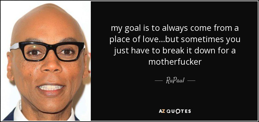 shiralazar's tweet photo. .@RuPaul knows how to break it down! https://t.co/6AHCF0YMIP