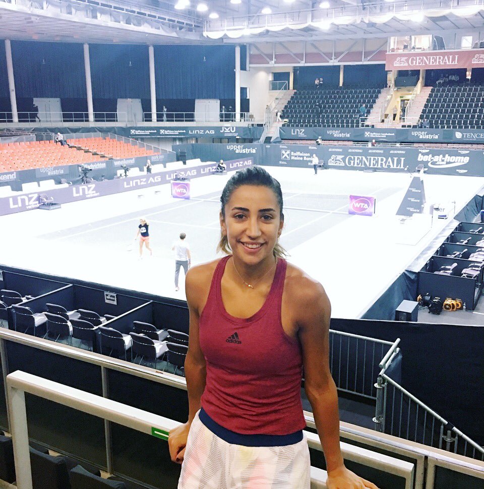 CaglaBuyukakcay's tweet photo. #Wta Linz'de yarın maçım Dünya 6 numarası Muguruza'ya karşı Tsi 17.00'de Eurosport'tan izleyebilirsiniz 🤗🍀❤️ https://t.co/wBDN5RX9JA