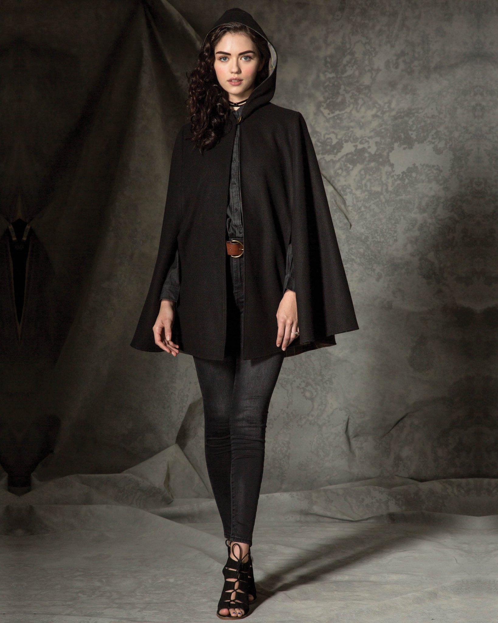 Veronica lodge hooded clearance cape