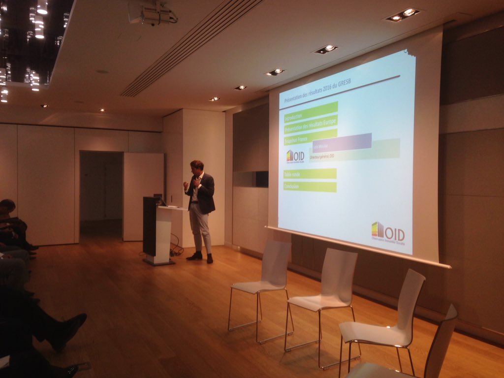 Présentation du snapshot France du <a href="/GRESB/">GRESB</a> par l' <a href="/OID_officiel/">OID</a>