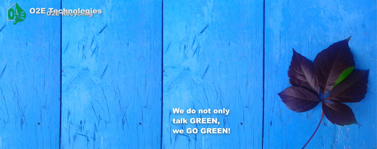 O2EGroup's tweet image. #Spot it: .. We do not only #talk #green, we #GO #GREEN @O2EGroup o2e-group.com