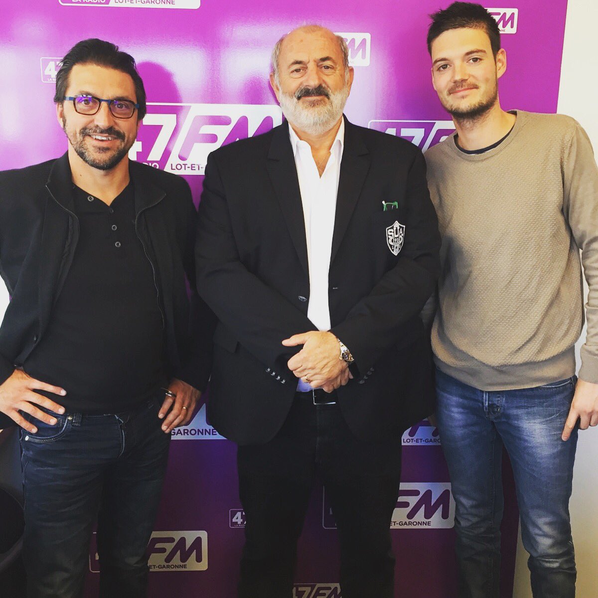 Cette semaine #47fm reçoit <a href="/alaintingaud/">TINGAUD Alain</a> branchez vous sur la radio officielle d'<a href="/agen_rugby/">Agen Rugby - SUA LG</a> Cc. <a href="/RugbyramaFR/">RUGBYRAMA</a> <a href="/villeagen/">Ville d'Agen 🇫🇷🇪🇺🇺🇦</a> #SUA #ProD2 #Agen