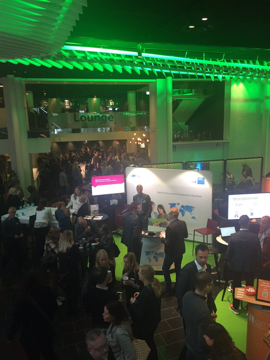 Capgemini_IBX's tweet photo. Networking at #unit4connect. Come by booth nr 3 in the exhibition area and take part in our competition #ibxbusinessnetwork #Capgemini https://t.co/d3fPzMLsqm