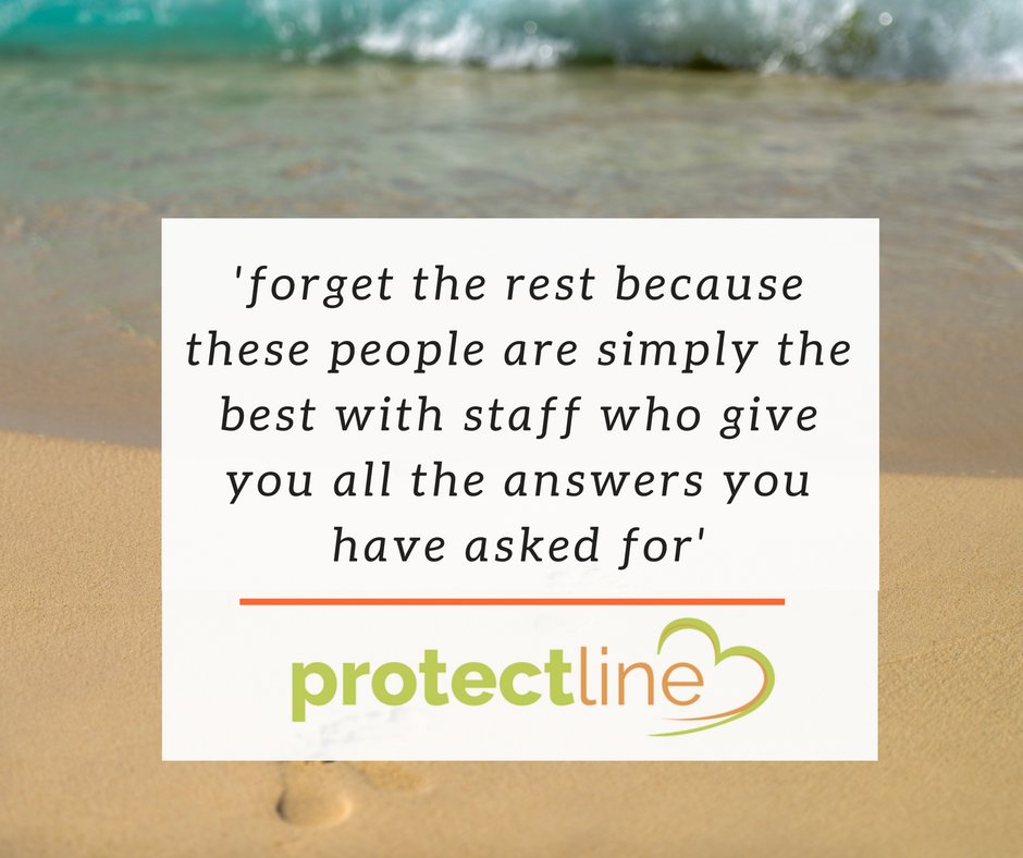 ProtectLineIns's tweet photo. Another great customer review. What more can we say?? #customerfeedback #lifeinsurance #bournemouth #dorsethour #protectline #family https://t.co/gnQk53R4s3
