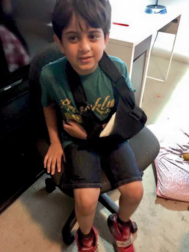 Meet AbdulAziz Usmani, a 1st-grader in N. Carolina who was beaten up in his school bus for being Muslim. 
<a href="/realDonaldTrump/">Donald J. Trump</a>'s vison for USA.