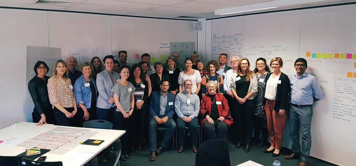 amandaj3rd's tweet photo. @AusLivingLabs launched today! Thanks to everyone who came to the inaugural symposium. We missed you @dezuanni #ENoLL #ALLIN16 https://t.co/nJmkM53wee