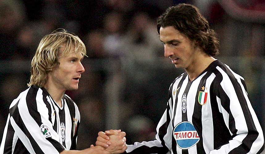 101 Great Goals on Twitter: "Juventus legend Pavel Nedved explains why Zlatan Ibrahimovic is his greatest ever teammate https://t.co/50NxZ51wsI… "