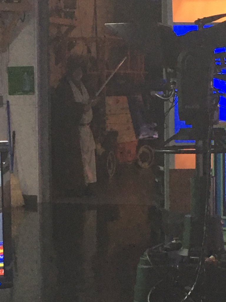 LauraMoodyFox13's tweet photo. Apparition? Apparently not. #ObeOne is here to talk about Night at the Museum at TB History Center #Halloween2016 https://t.co/p1xMFpSPS7