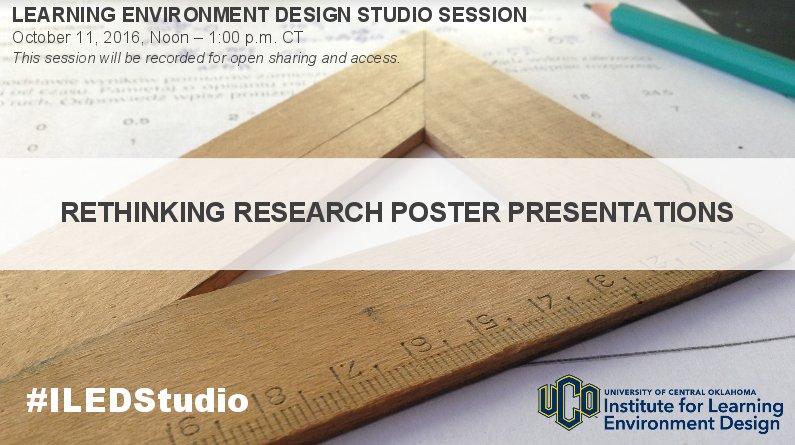 CLEA_ILED's tweet photo. Please join me and @buckydodd for today’s #ILEDStudio session at noon CT. Lots of fun! #learningdesign #ILEDOK 
https://t.co/TiUzb7n72z https://t.co/EvWNPikD0u
