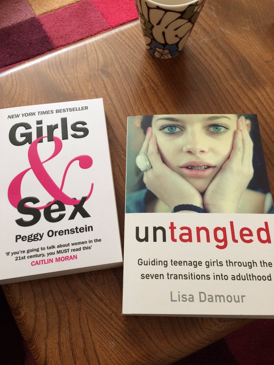 Exciting deliveries arrived this morning! Having my own reading week thanks to @peggyorenstein and @lisadamour