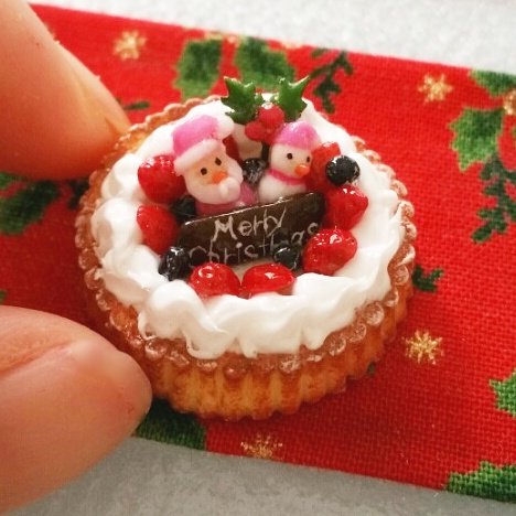 日本ミニチュアフード協会 בטוויטר 少し早いクリスマスケーキ こちらを作れるキットを東急百貨店たまプラーザ店で販売します ぜひお待ちしています 10 26 東急百貨店たまプラーザ店4階イベントスペース ミニチュアフード クリスマスケーキ Miniaturefood