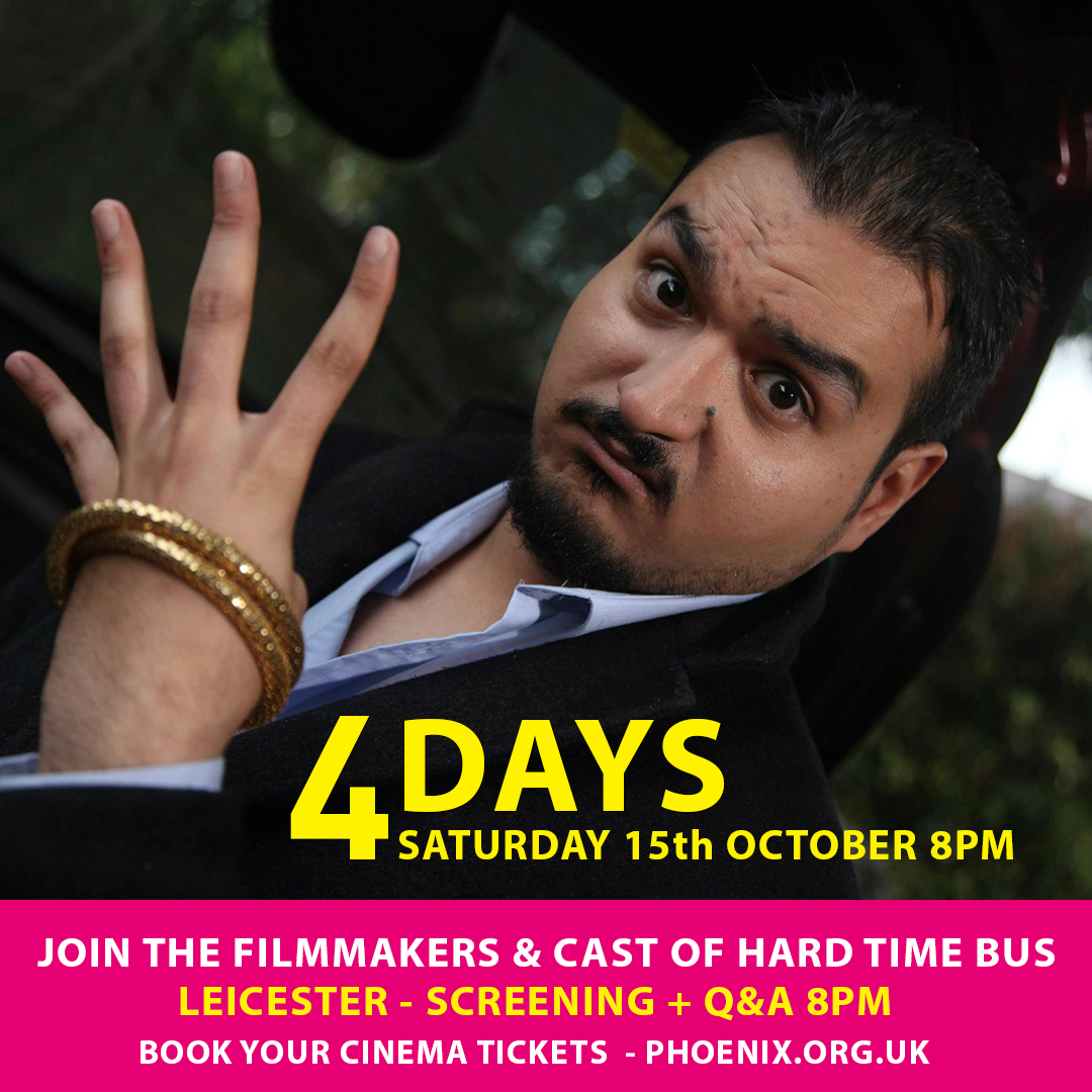 HardTimeBus's tweet photo. Leicester Have you booked your tickets yet? Join us on 15th Oct @PhoenixLeic  screening + Q&amp;A 👉Book your tickets 👉 https://t.co/83thPITnTe https://t.co/byppwzZLAp