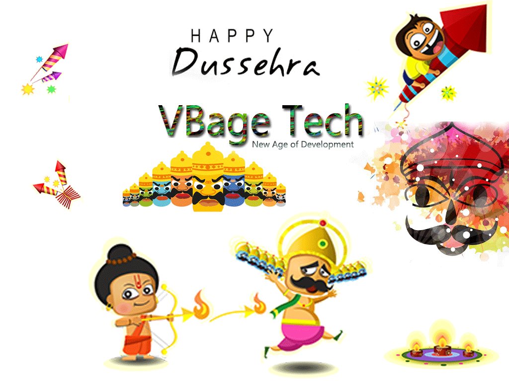 vbagetech's tweet photo. #Dussehra #wish #HappyVijayadashami #VBageTech wishing you a #HappyDussehra Celebrating triumph of good over evils. https://t.co/W4OcijL671