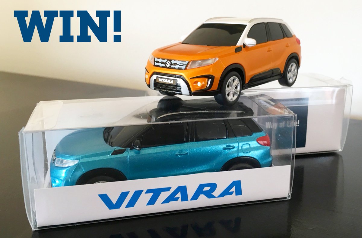 _HonestJohn's tweet photo. Still time to win a Suzuki Vitara scale model. RT to enter.
You could also win an iPad by completing our car survey: https://t.co/6qZ9MaViTZ https://t.co/3JTIBQ0BXQ