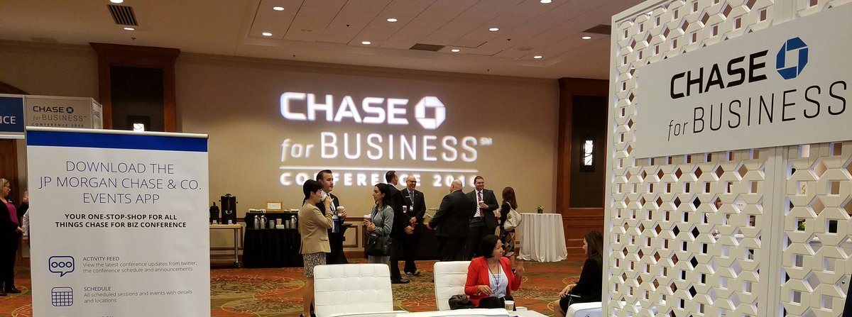 Good morning Dallas! As we get ready for a packed day of learning and insights, remember to use #ChaseforBiz to join in on the conversation!