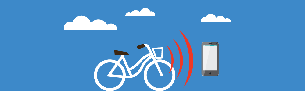 Tech ontwikkeling: bedien je (fiets) slot met je smartphone. Lees meer op: h4mobility.nl/tech-ontwikkel…